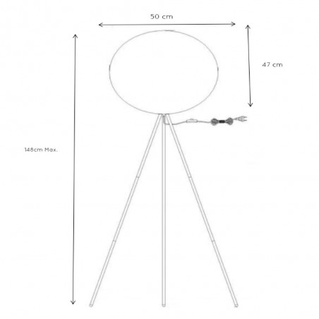 Lampadaire Goosy Soft