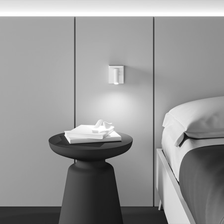Applique avec lecteur LED Aron (7W)