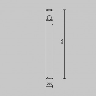 Balisé de exterieur Amas 80