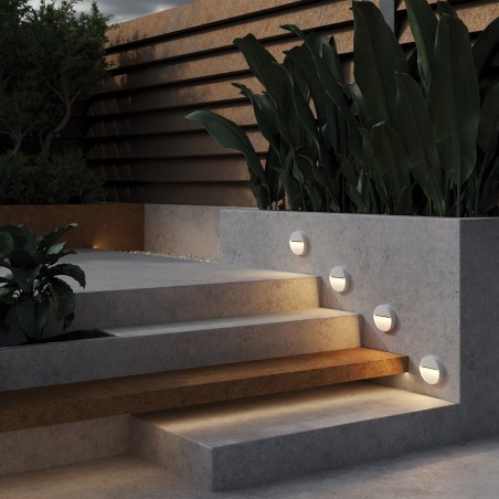 Applique murale pour exterieur LED Mane Round (3W)
