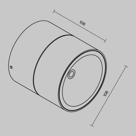 Spot de surface extérieur LED Spin (12W)