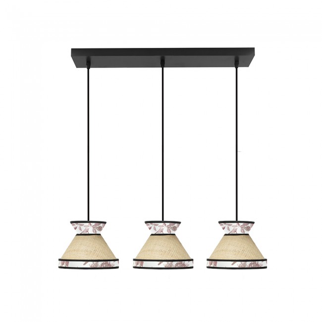 Lampe a suspensión Constantinopla (3 lumieres)