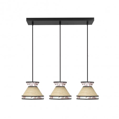 Lampe a suspensión Constantinopla (3 lumieres)