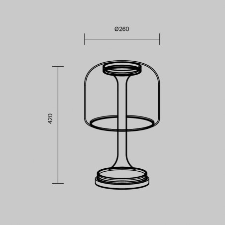 Lampe á poser LED Spirito (18W)