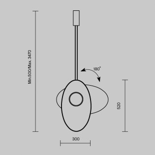 Lampe de plafond LED Evolution (9W)