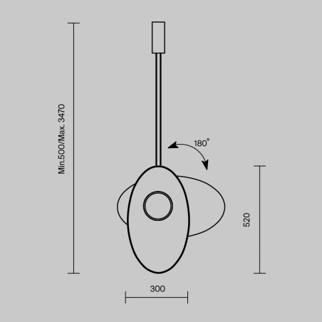 Lampe de plafond LED Evolution (9W)