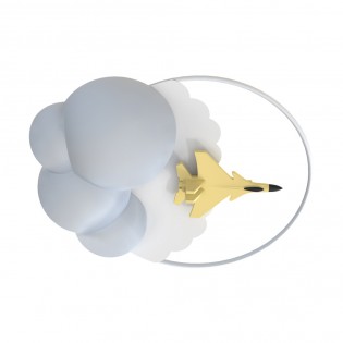 Plafonnier pour enfants LED Focus Avión (37W)