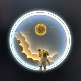 Plafonnier pour enfants LED Focus Austronauta (42W)