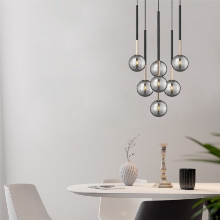 Lampe a suspensión ARCTURUS (7 Lumieres)