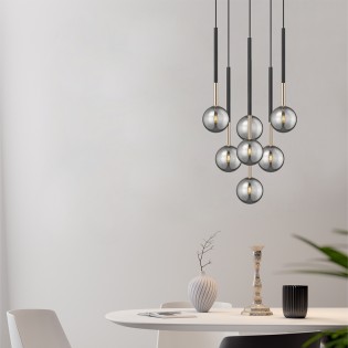 Lampe a suspensión ARCTURUS (7 Lumieres)