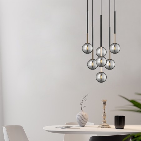 Lampe a suspensión ARCTURUS (7 Lumieres)