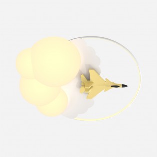 Plafonnier pour enfants LED Focus Avión (37W)