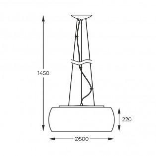 Lampe a suspensión Crystal