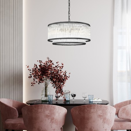 Lampe de plafond Sergio (6 lumieres)