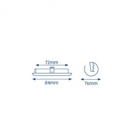 Empotrable Serie 053100 circular