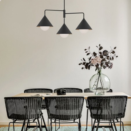Lampe a supensión Remyck (3 lumieres)