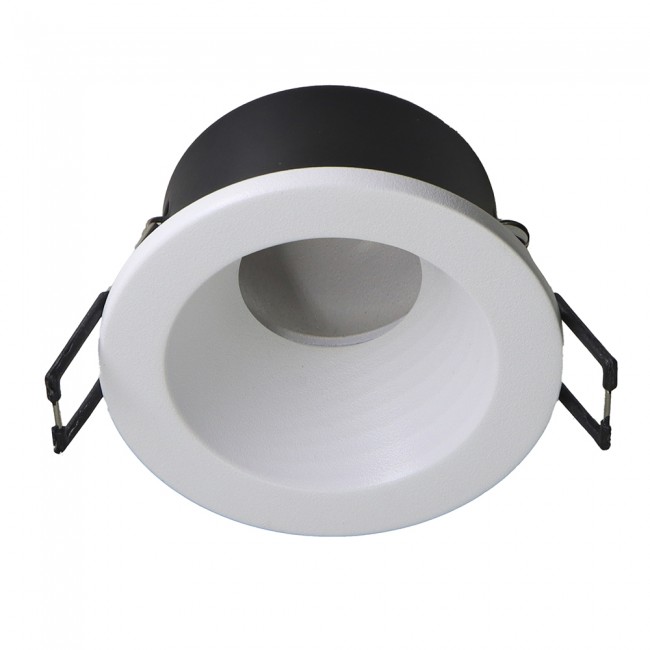 Encastré de plafond rond blanc GU10 PAR11
