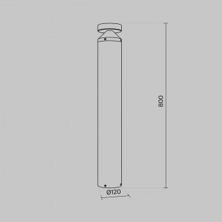 Balisé de exterieur LED Olten 80 (12W)