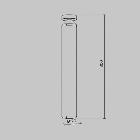 Balisé de exterieur LED Olten 80 (12W)