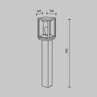 Balisé de exterieur Cell 75