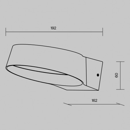 Applique murale de exterieur LED Share (12W)