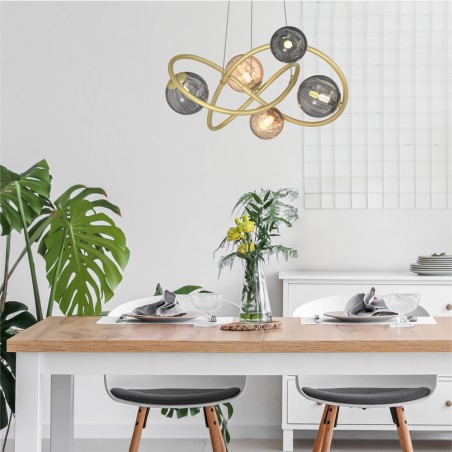 Lampe de plafond Arlon (5 lumieres)