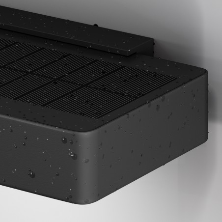 Applique solaire LED avec détecteur de mouvement Pir (2W)