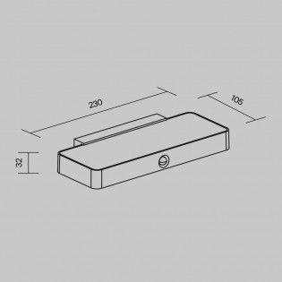 Applique solaire LED avec détecteur de mouvement Pir (2W)