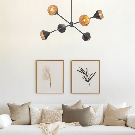 Lampe de plafond Daphne (6 lumieres)
