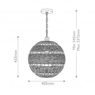 Lampe a suspensión Lindendale