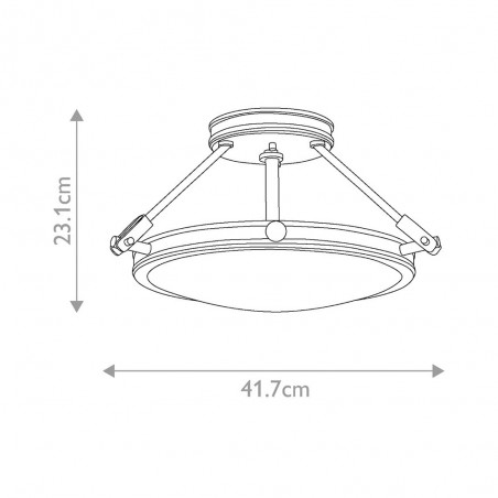 Plafonnier Collier S