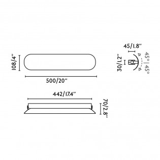 Aplique Murale LED Novo (12W)