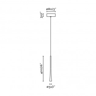 Suspension LED Diana 40 (6W)