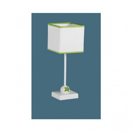 Lampe à poser infantile Étoile verte