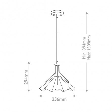 Lampe a suspensión Mejia