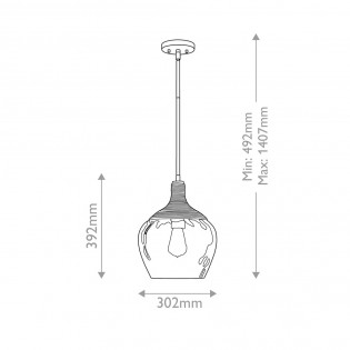 Lampe a suspensión Royer