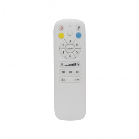 Ventilateur de plafond LED Cavil Blanc CCT Dim (20W)