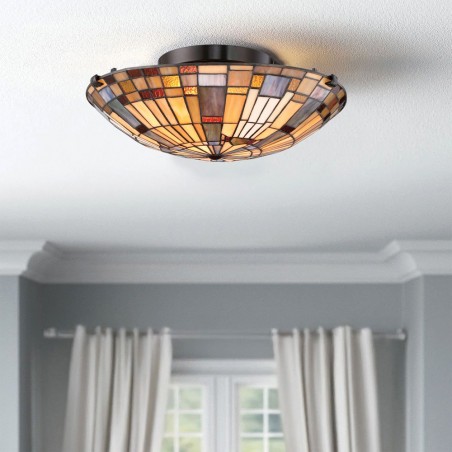 Plafonnier Inglenook Tiffany