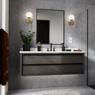 Applique murale pour salle de bains Benno