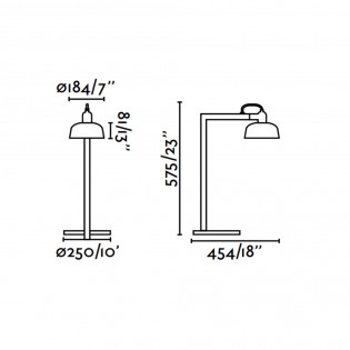 Lampe a poser Tatawin Metal