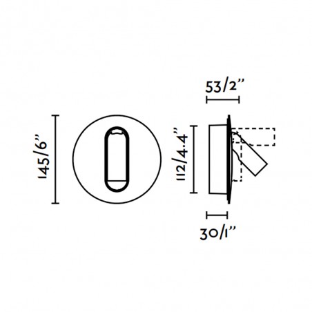Applique murale de lecture LED Timit (4.5W)