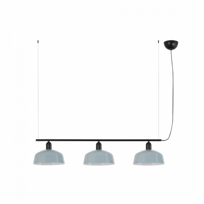 Lampe a suspensión linéaire Tatawin M Metal (3 lumieres)