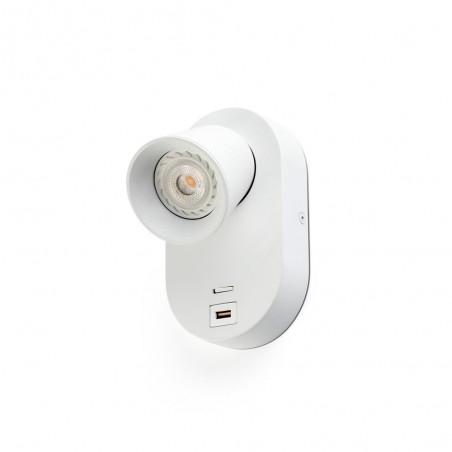 Lampe murale à lecteur Corb USB