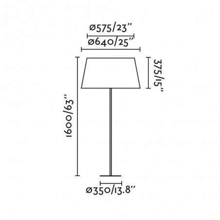 Lampadaire Windsor