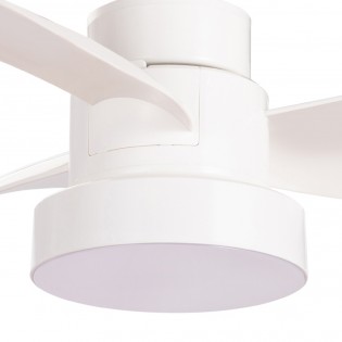 Ventilateur LED E27 Bebu Blanc CCT Dim (15W)
