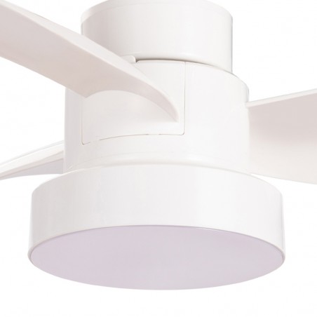 Ventilateur LED E27 Bebu Blanc CCT Dim (15W)