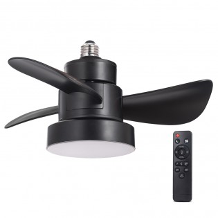 Ventilateur LED E27 Bebu...