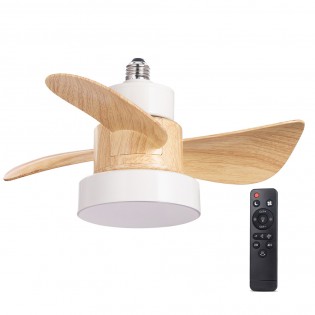 Ventilateur LED E27 Bebu...