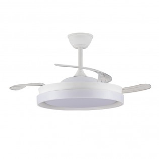 Ventilateur LED pales pliantes Nestera Evo CCT Dim (72W)