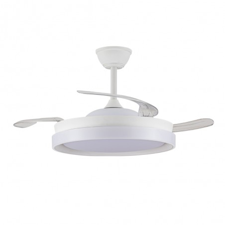 Ventilateur LED pales pliantes Nestera Evo CCT Dim (72W)